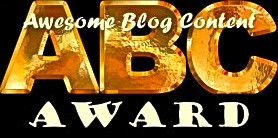Awesome Blog Content (ABC) Award